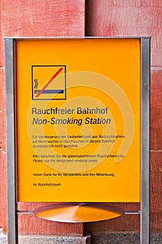 Non smoking sign
