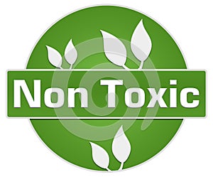 Non Toxic Green Circle Leaves