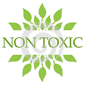 Non Toxic Leaves Green Circular