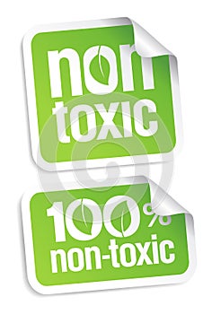 Non toxic stickers.