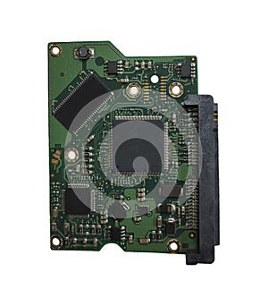 non working hard disk circuit board with radio components