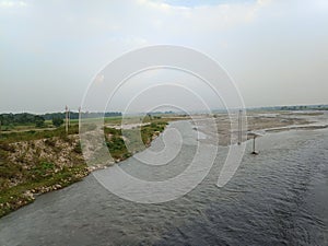 Nonai River of Gitibari, Assam.