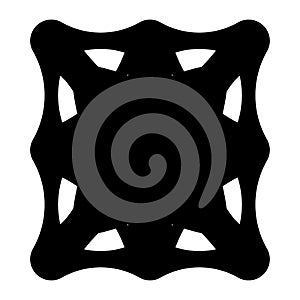 Nonfigural abstract design elements, blobs, splotches