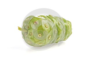 Noni,fruit isolated on white background