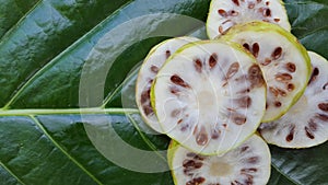 Noni or Morinda Citrifolia fruits