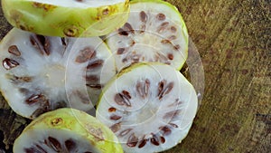Noni or Morinda Citrifolia fruits