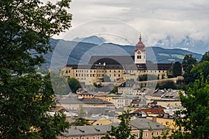 Nonnberg Abbey is a Benedictine monastery in Salzburg photo