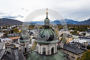 Nonnberg Abbey a Benedictine monastery in Salzburg photo