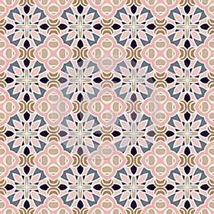 Nontrivial color abstract pattern, vector seamlessma