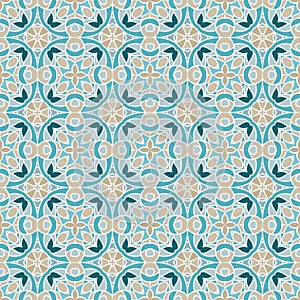 Nontrivial color abstract pattern, vector seamlessma