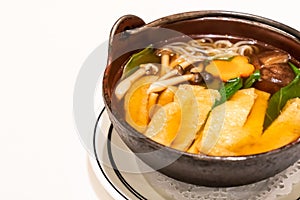 noodle with tofu soup