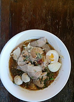 Noodle tomyum