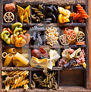 Noodles in a letter-box