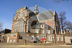 Noorderkerk church in Jordaan district of Amsterdam. photo