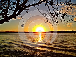 Noosa river sunset