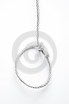 Noose made from rope