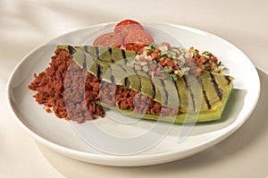 Nopales with Chorizo