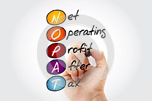 NOPAT - Net Operating Profit After Tax acronym