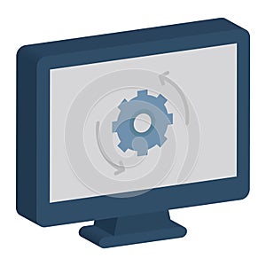 Operating system vector icon which can easily modify or edit