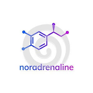 Noradrenaline chemical formula