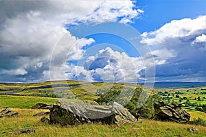 Norber Erratics, near Austwick, Yorkshire Dales, England