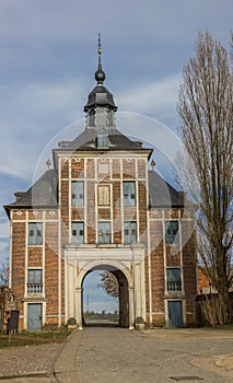 Norbertus Gate at the park abbey in Leuven