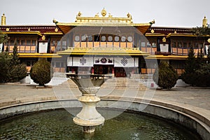 The Norbulingka palace. Lhasa, Tibet