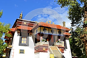 Norbulingka summer palace of Dalai Lama, Tibet