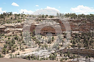 Nordenskiold Cliff Dwelling from Afar