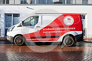 Norderney Zimmerservice van