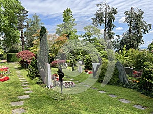 Nordheim cemetery or cemetery of Nordheim oder Friedhof Nordheim