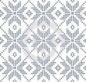 Nordic seamless pattern