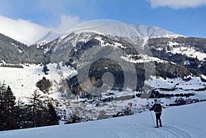 Nordic Skiing, Nauders, Tirol, Austria