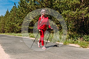 Nordic walking for the elderly