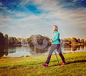 Nordic walking photo