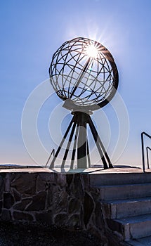Nordkapp Globe Sculpture