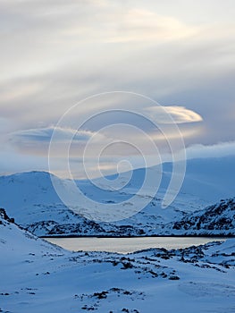 Nordkapp in Winter, Norway