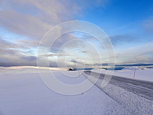 Nordkapp in Winter, Norway