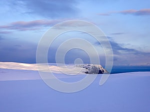 Nordkapp in Winter, Norway