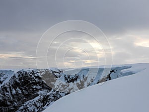 Nordkapp in Winter, Norway