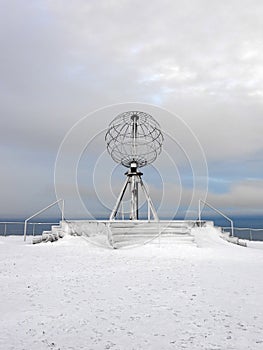 Nordkapp in Winter, Norway