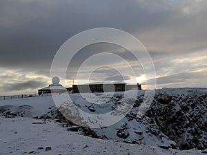 Nordkapp in Winter, Norway