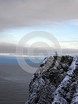 Nordkapp in Winter, Norway