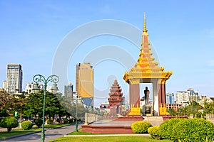 Nordom Sihanouk Independence Memorial Phnom Penh Cambodia