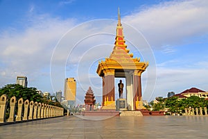 Nordom Sihanouk Independence Memorial Phnom Penh Cambodia