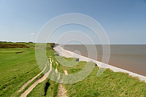 Norfolk coast path near Sheringham