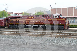 Norfolk Southern Heritage Locomotive 8102 Pennsylvania