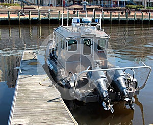 Patrol Police Boat, Norfolk VA