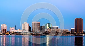 Norfolk Virginia Skyline photo