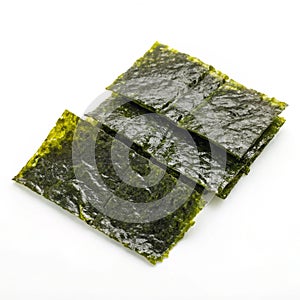 Nori isolated on white background